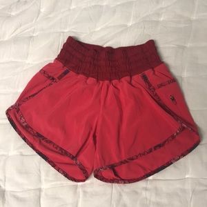 Pink lululemon shorts size 4